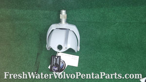 Volvo Penta 290 Dp-A Dp-B Sp-A steering helmet and Fork assembly 852852 852864