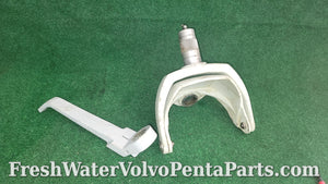 Volvo Penta 280 (290 Dp-A no trim) steering helmet and fork assembly