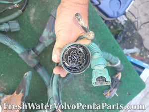 Volvo Penta Kad44 P-c wiring harness with box and start booster 874184 voltage converter