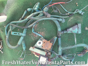Volvo Penta Kad44 P-c wiring harness with box and start booster 874184 voltage converter