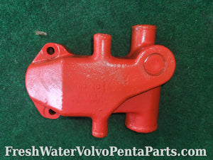 Volvo Penta v8 Thermostat housing 855470 aq231 aq271 aq211 aq260