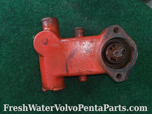 Volvo Penta v8 Thermostat housing 855470 aq231 aq271 aq211 aq260