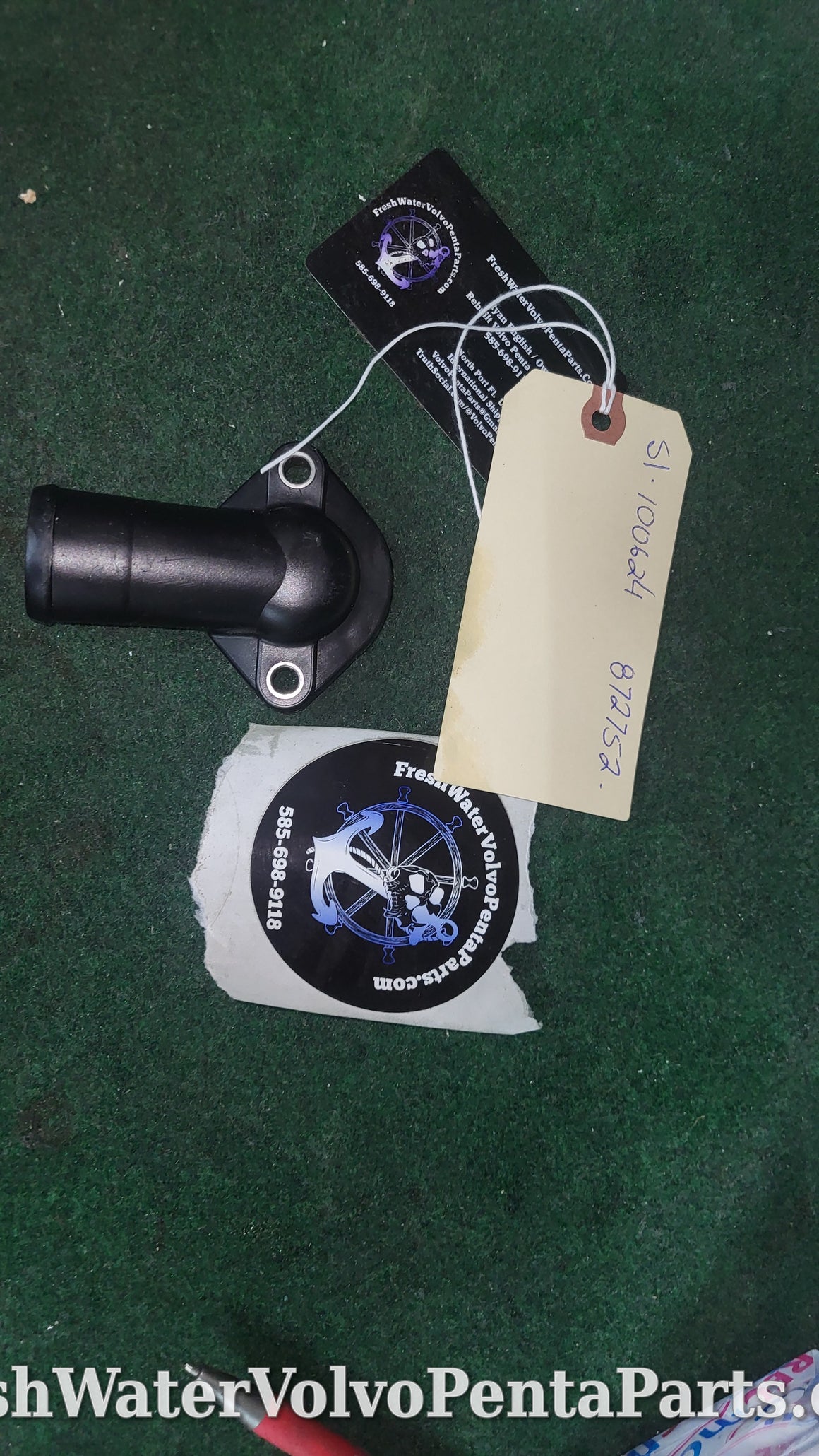 New fits Volvo Penta Water Neck Intake Dp-C1 Dp-D Dp-D1 Dp-E Dp-G Dp-X  872752