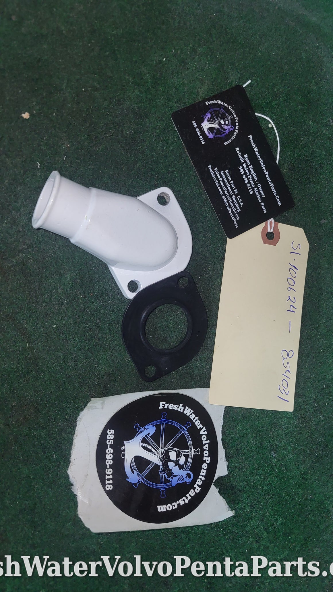 New Fits Volvo Penta 290 Dp-A Sp-A Dp-B water neck p/n 854031