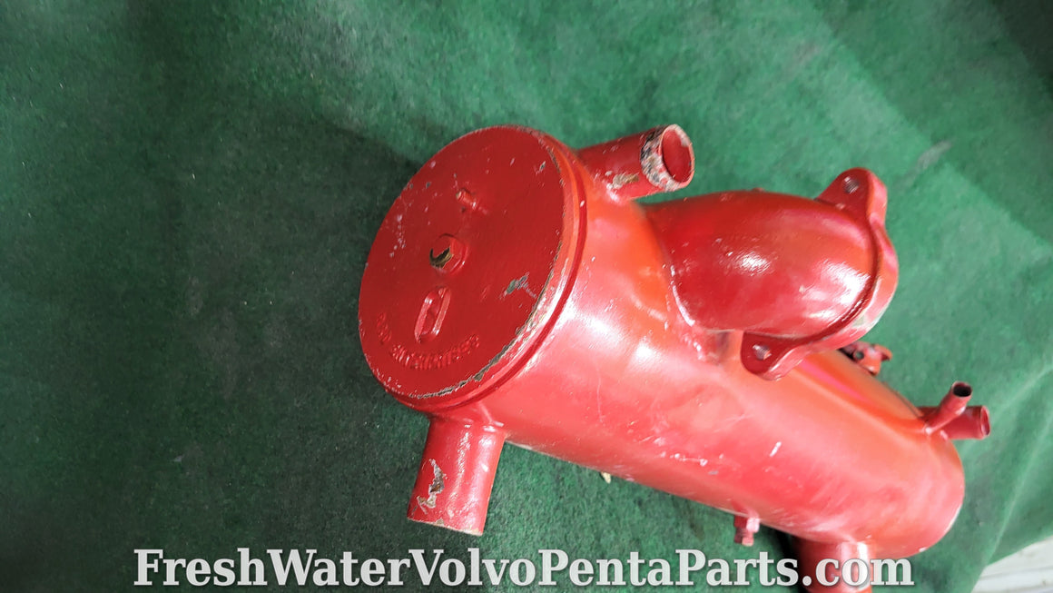 Volvo Penta Mercruser V8 heart Exchanger 0519 0311 R & D Enterprises 454 350 7.4L 5.7L