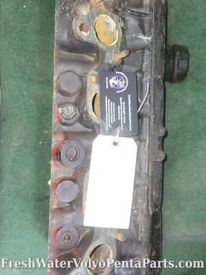 Volvo Penta 1000531 531 cylinder head For Parts , Rebuild of Repair water damage rust .