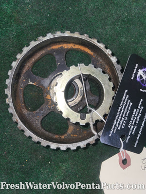 Volvo Penta Square tooth timing wheel cogs 230A B230 aq151 aq131 pn 856239 pn 855428