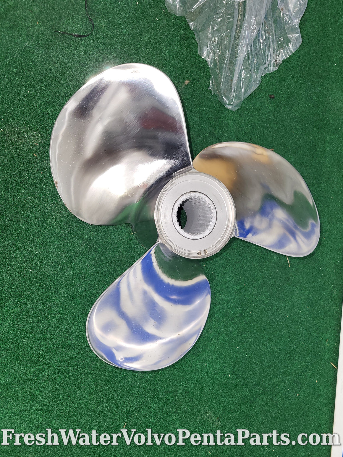 Volvo Penta C2 stainless Steel forward Propeller p/n 3860602  Dp-c 290 Dp dp-D1 DpE