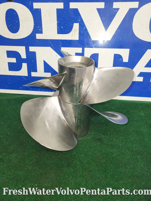 Volvo Penta FH4 Helical Stainless Steel prop set 3885850 front  3885851 rear DPS-B props DP