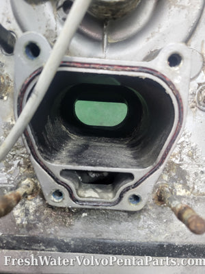 Volvo Penta Dps-B Dps-A Sx-A transom shield with Trim pump and Cylinder 3869478