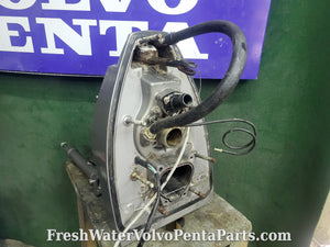 Volvo Penta Dps-B Dps-A Sx-A transom shield with Trim pump and Cylinder 3869478