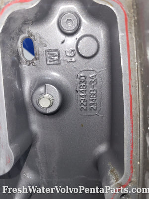 Volvo Penta Dps-B Dps-A Sx-A transon plate only 22944830 2286504