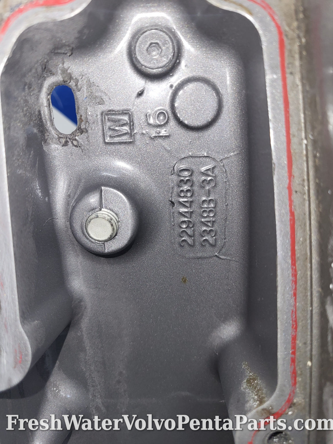 Volvo Penta Dps-B Dps-A Sx-A transon plate only 22944830 2286504