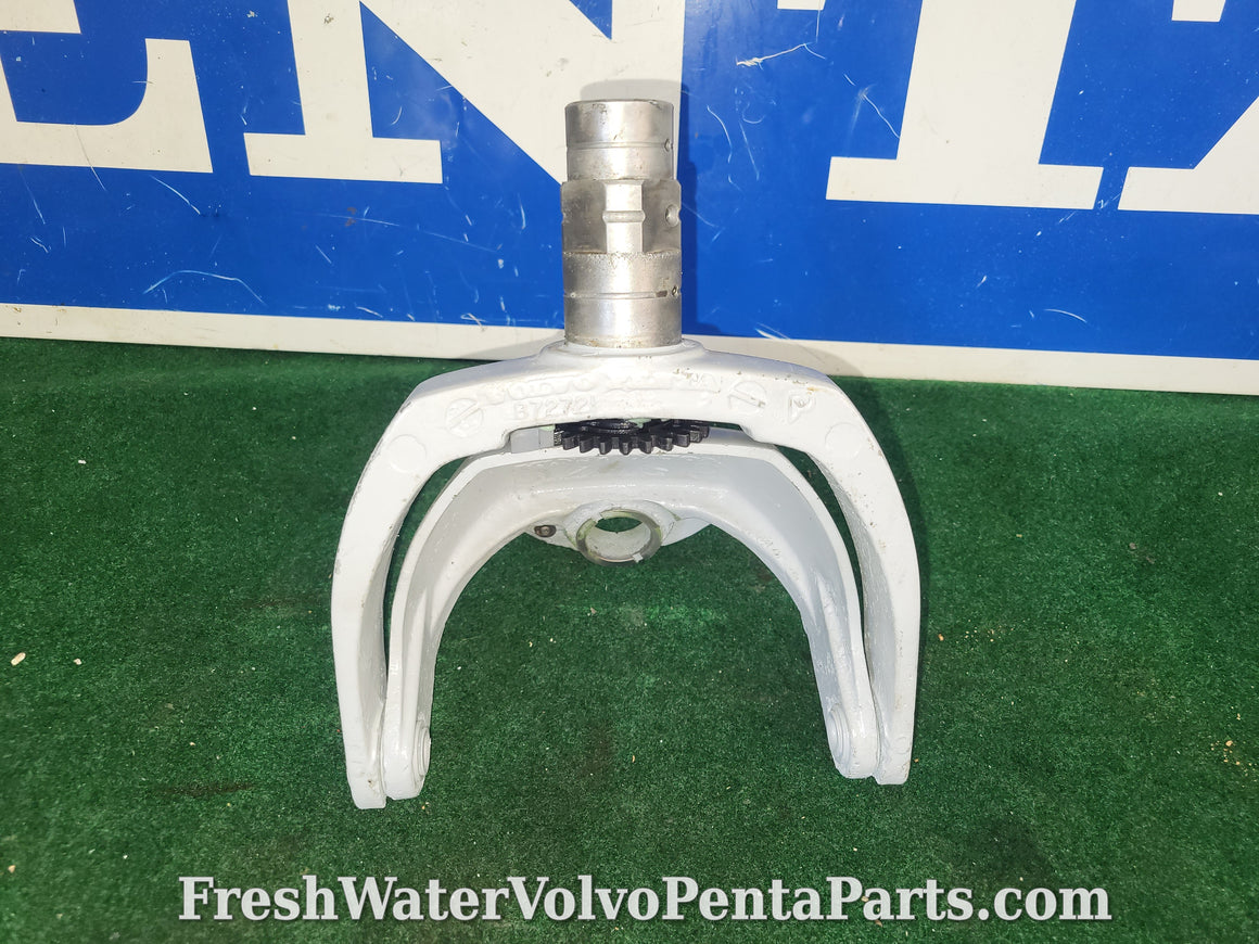 Volvo Penta Dp-c C1 d1 E Square shaft  Steering helmet and fork assembly 872975  872721
