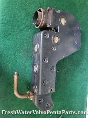 Volvo Penta Aq 171 A B C  exhaust manifold NLA 855434 exceptionally condition
