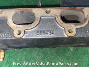 Volvo Penta Aq 171 A B C  exhaust manifold NLA 855434 exceptionally condition
