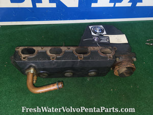 Volvo Penta Aq 171 A B C  exhaust manifold NLA 855434 exceptionally condition