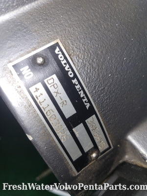 Volvo Penta Dpx-R Freshwater Transom Plate Rebuilt trim Cylinders 3868645