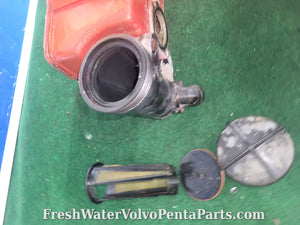 Volvo Penta Aq171C heat exchanger 856135 855409 855555 Pressure tested Flow Tested