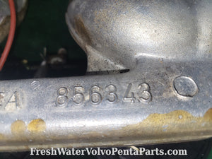 Volvo Penta aq171c Intake manifold and dual Carbs for DOHC 16 Valve Cylinder head