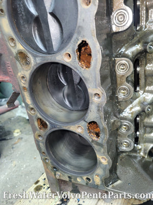 Marine Gm 4.3L 262 V6 .30 over engine Short block rotating assembly