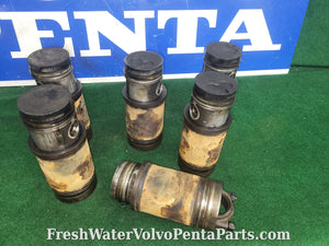 1 Volvo Penta TMD 40B Piston rod Cylinder liner sleeve kit 875722