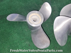 Volvo Penta C6 stainless Steel Props 3857467 3857463 Dp-E Dp-D1  Dp-C1 Dp-C 290Dp Dp-A