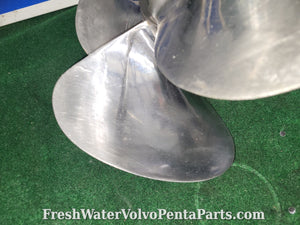 Volvo Penta C4 Stainless Steel Props 854376 & 854372 290dp Dp-A Dp-C Dp-C1 Dp-D1 Dp-E