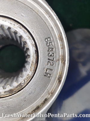 Volvo Penta C4 Stainless Steel Props 854376 & 854372 290dp Dp-A Dp-C Dp-C1 Dp-D1 Dp-E
