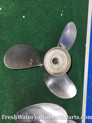 Volvo Penta C4 Stainless Steel Props 854376 & 854372 290dp Dp-A Dp-C Dp-C1 Dp-D1 Dp-E