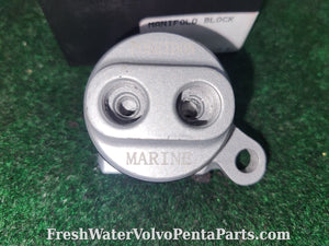 Volvo Penta new trim Manifold Block 3852559 Dpsm Sx-m new machine work
