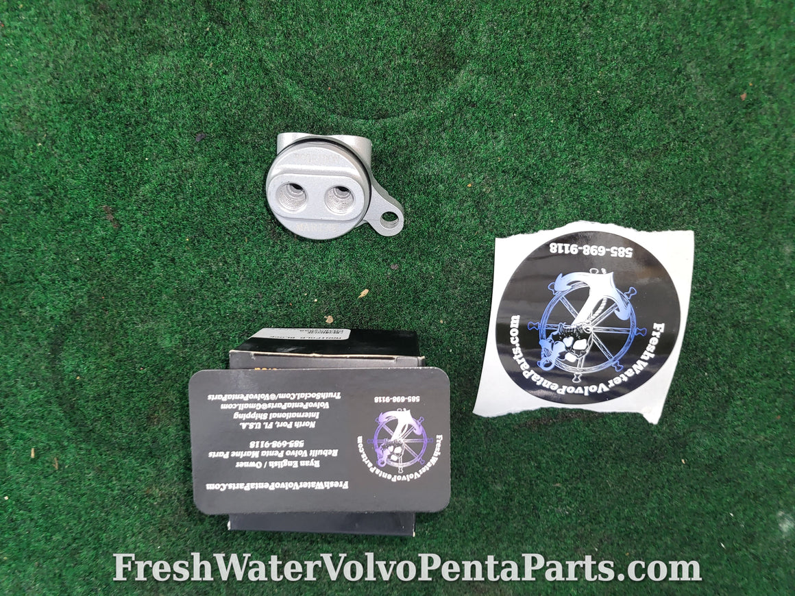 Volvo Penta new trim Manifold Block 3852559 Dpsm Sx-m new machine work