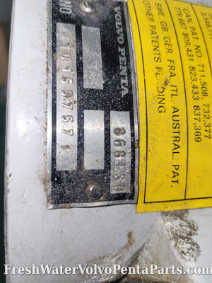 Volvo Penta 290 Dp-A Sp-A Transom plate 868130 852767 867949 Rebuilt trim cylinders