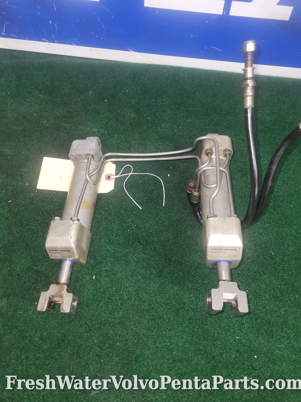 Volvo Penta rebuilt square end trim cylinders 290 Dp-A Dp-B Sp-A 85439 853439