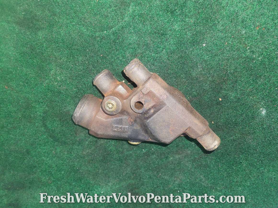 Volvo Penta 5.7Gl 5.0 GM thermostat housing 3850471 V8 V6