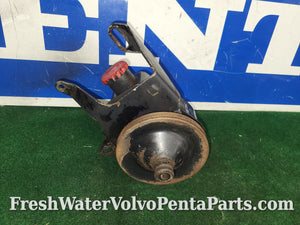 Volvo Penta 5.7Gi Power steering servo pump with bracket v-belt pulley .