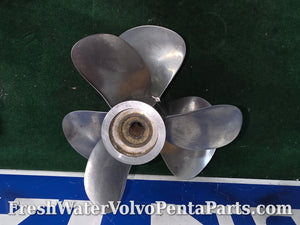 Volvo Penta C4 Stainless Steel Propellers NiBrAl / Bronze  Hubs 3587872 3587866