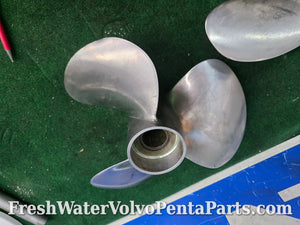 Volvo Penta C4 Stainless Steel Propellers NiBrAl / Bronze  Hubs 3587872 3587866