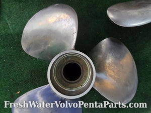 Volvo Penta C4 Stainless Steel Propellers NiBrAl / Bronze  Hubs 3587872 3587866