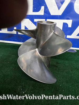Volvo Penta C4 Stainless Steel Propellers NiBrAl / Bronze  Hubs 3587872 3587866