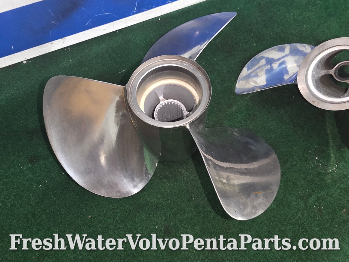 Volvo Penta Stainless E4 Propeller DpxR Dpx Go Fast 3860013 NLA No Longer Available
