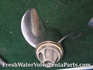 Volvo Penta Stainless E4 Propeller DpxR Dpx Go Fast 3860013 NLA No Longer Available