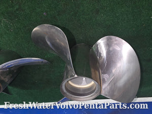 Volvo Penta Stainless E4 Propeller DpxR Dpx Go Fast 3860013 NLA No Longer Available