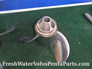 Volvo Penta Stainless E4 Propeller DpxR Dpx Go Fast 3860013 NLA No Longer Available