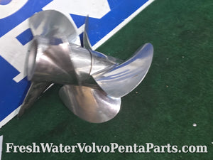 Volvo Penta Stainless E4 Propeller DpxR Dpx Go Fast 3860013 NLA No Longer Available