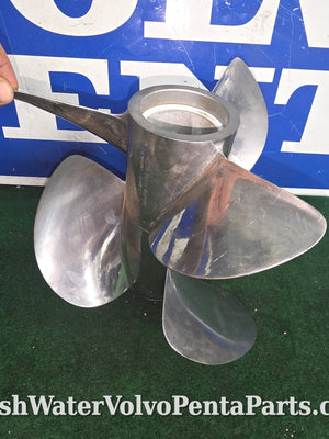 Volvo Penta Stainless E4 Propeller DpxR Dpx Go Fast 3860013 NLA No Longer Available