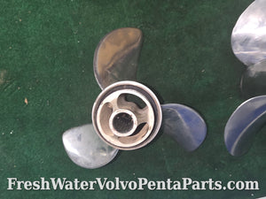 Volvo Penta Stainless Go Fast DpxR Dpx Propeller set E4 no longer made  3850013 NLA