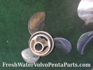 Volvo Penta Stainless Go Fast DpxR Dpx Propeller set E4 no longer made  3850013 NLA