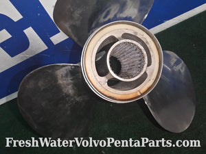 Volvo Penta Stainless Go Fast DpxR Dpx Propeller set E4 no longer made  3850013 NLA