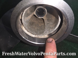Volvo Penta Stainless Go Fast DpxR Dpx Propeller set E4 no longer made  3850013 NLA